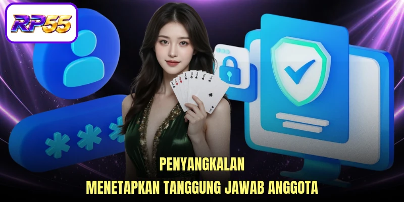 Penyangkalan menetapkan tanggung jawab anggota