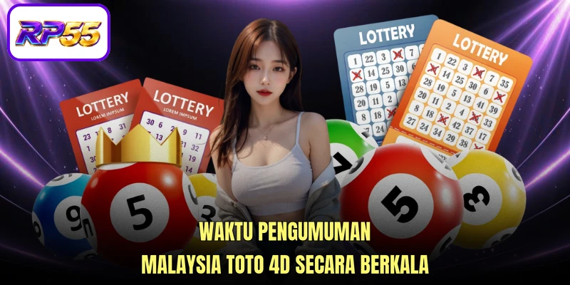 Waktu pengumuman Malaysia Toto 4D secara berkala
